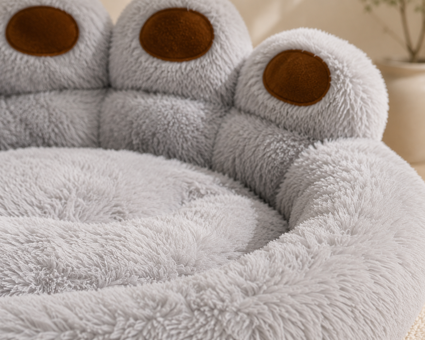 CalmaPaws Cloud Paw Bed